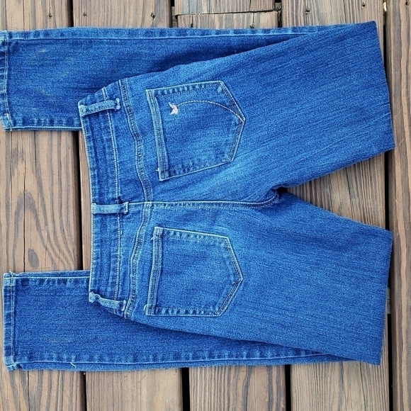 Selena Gomez Dream Out Loud Mid Rise Skinny Stretch Jeans 3 Dark Wash 26x29 VGUC - Picture 6 of 13